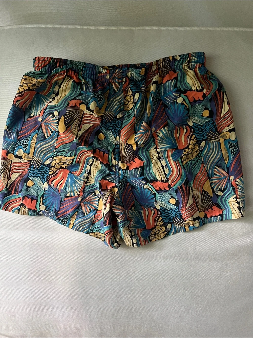 Patagonia Women’s Bately Baggie 5 inchMulti-Color Abstract Print Athletic Shorts